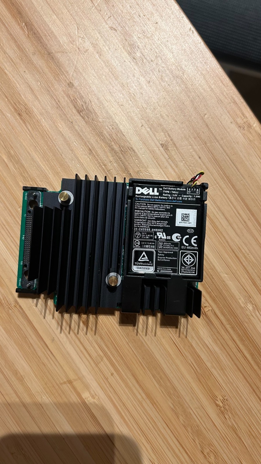 Dell 03V42G PERC H730P Mini Mono RAID Controller con batteria - usato