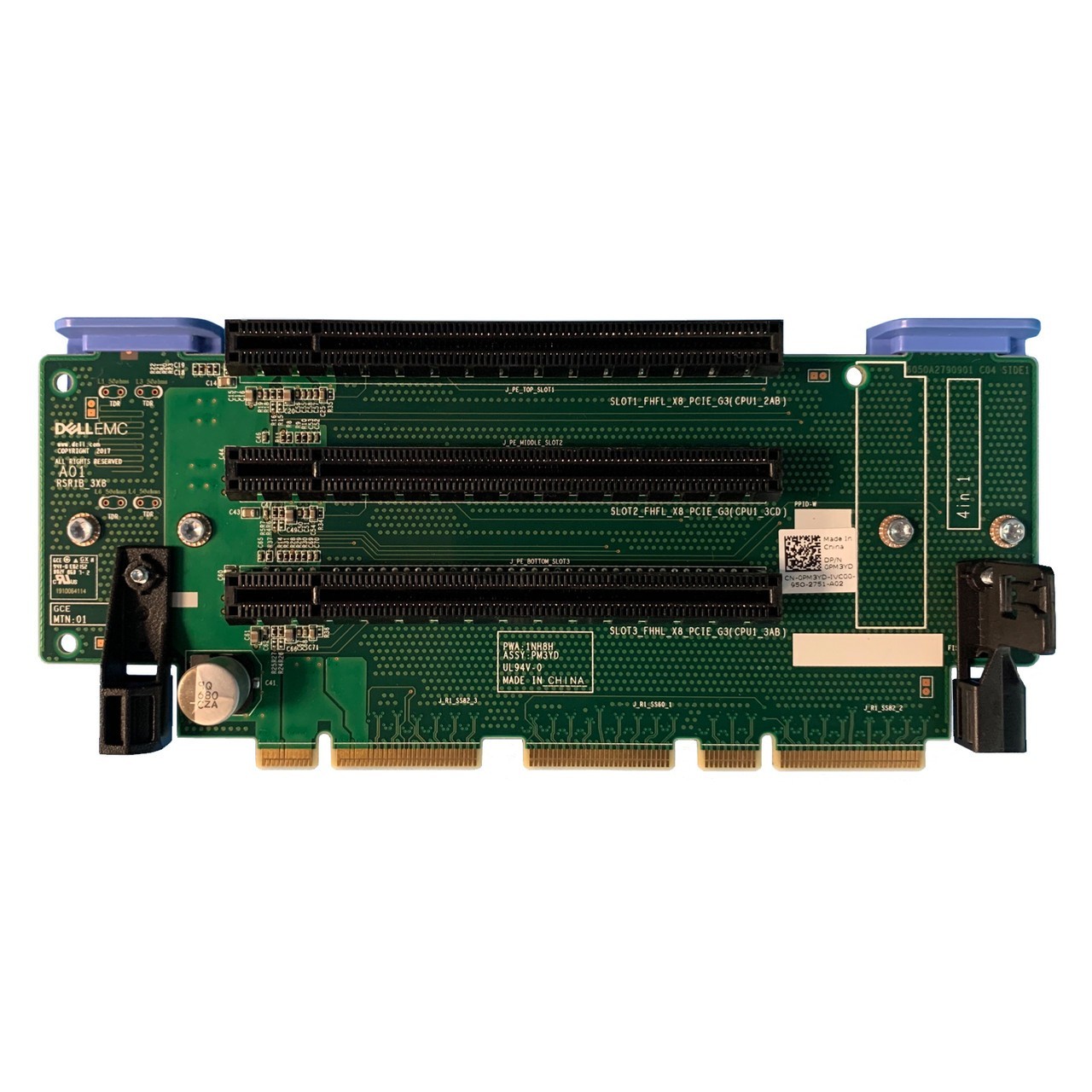Dell 0PM3YD PCIe Riser Card PowerEdge - usata