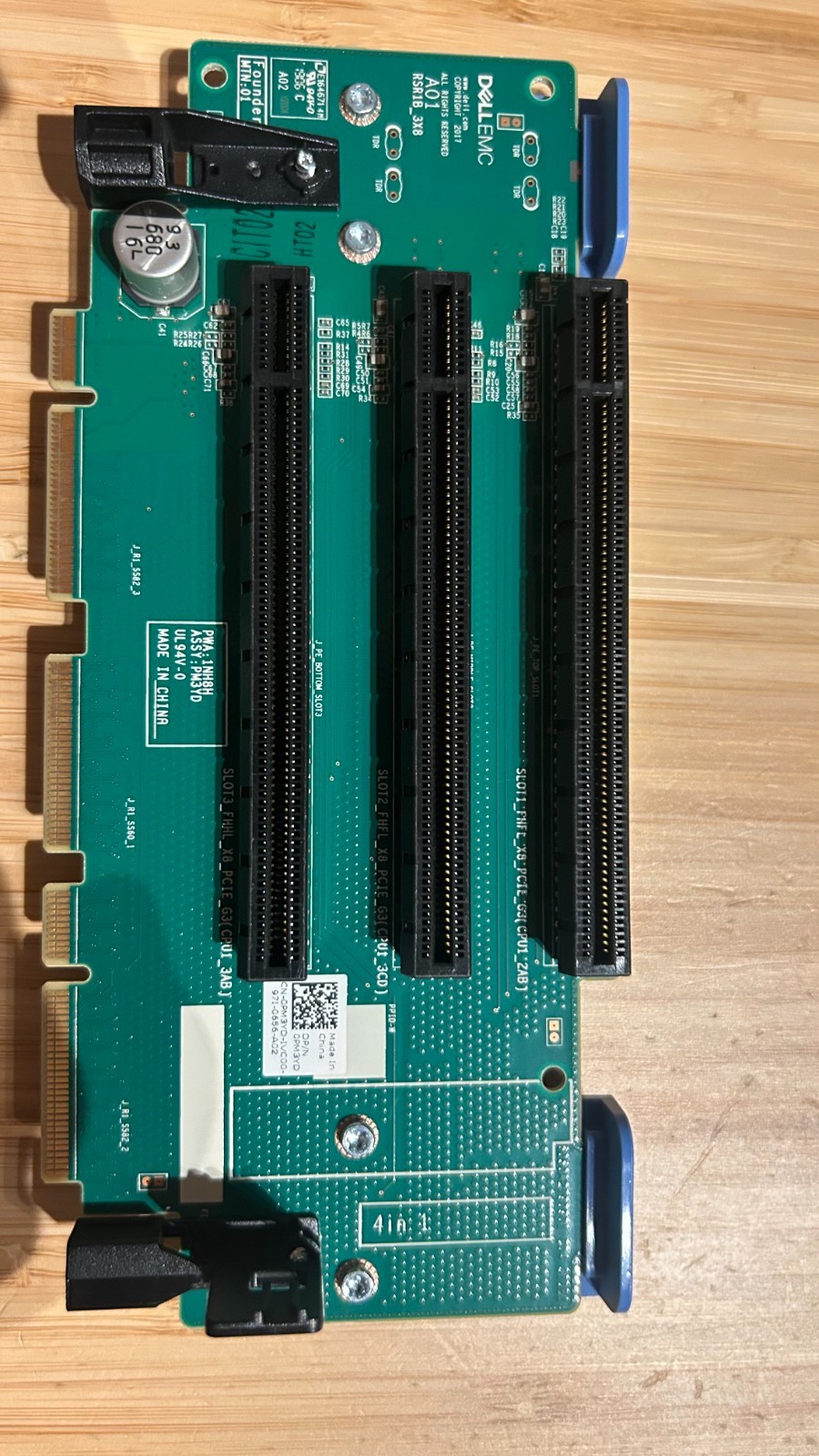 Dell 0PM3YD PCIe Riser Card PowerEdge - usata - Image 3
