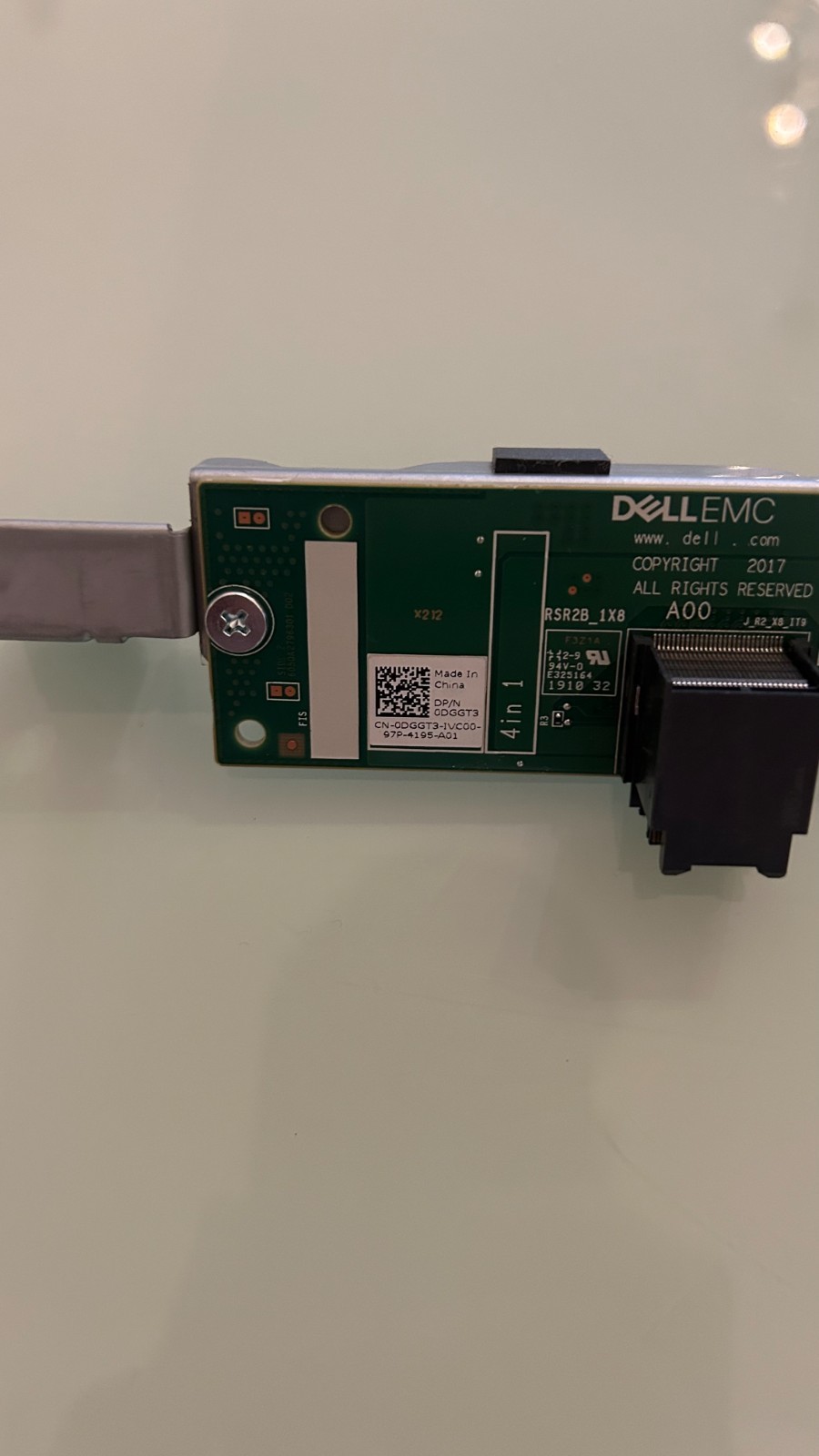 Dell 0DGGT3 DGGT3 Riser Card PCIe x8 per PowerEdge R740 R740xd - immagine 7