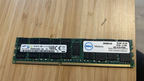 Dell Samsung M393B2G70QH0-YK0 16GB 2Rx4 PC3L-12800R ECC RDIMM - RAM DDR3 SERVER