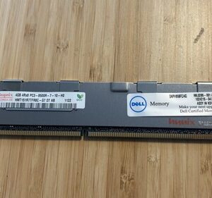 Hynix HMT151R7TFR8C-G7 4GB 4Rx8 PC3-8500R ECC RDIMM Server RAM DDR3 - Dell