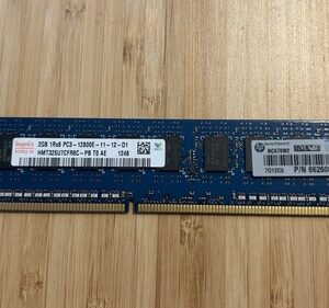 Hynix HMT325U7CFR8C-PB 2GB 1Rx8 PC3-12800E ECC UDIMM RAM DDR3