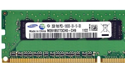 Samsung M391B5773CH0-CH9 2GB 1Rx8 PC3-10600E ECC UDIMM RAM DDR3 - Image 3