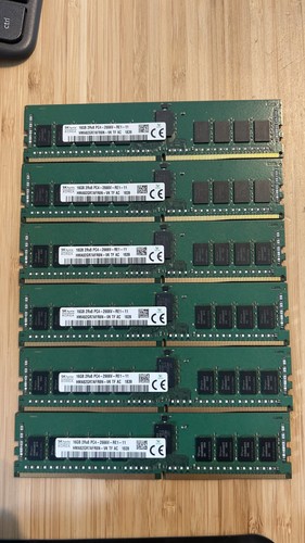 SK hynix HMA82GR7AFR8N-VK 16GB 2Rx8 PC4-2666V ECC RDIMM Server RAM DDR4 - immagine 4