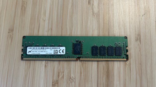Micron MTA18ASF2G72PDZ-2G6E1RI 16GB 2Rx8 PC4-2666V ECC RDIMM Server RAM DDR4