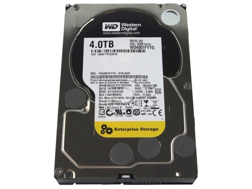 Western Digital WD4001FYYG 4TB SAS 3.5 7200RPM Enterprise HDD No Caddy - Image 5