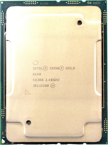 Intel Xeon Gold 6148 SR3B6 20-Core LGA3647 CPU Dell R640 R740