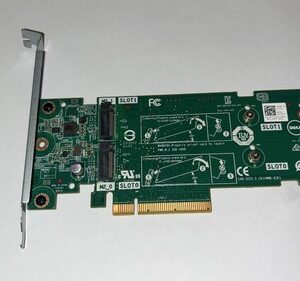 Dell JV70F BOSS-S1 2x M.2 SATA SSD PCIe Storage Adapter Card