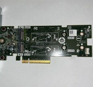 Dell M7W47 BOSS-S1 2x M.2 SATA SSD PCIe Storage Adapter Card