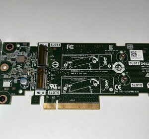 Dell 3JT49-LP BOSS-S1 2x M.2 SATA SSD PCIe Adapter Low Profile