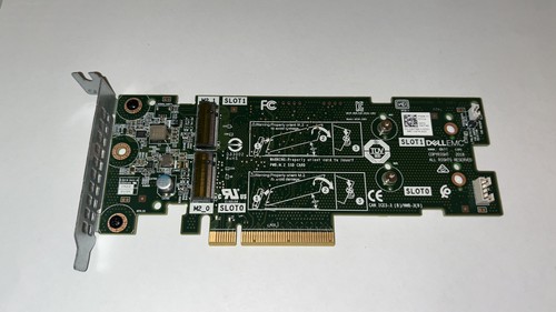 Dell 3JT49-LP BOSS-S1 2x M.2 SATA SSD PCIe Adapter Low Profile