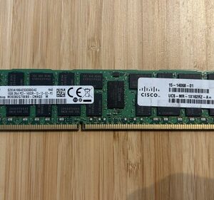 Cisco Samsung M393B2G70EB0 16GB 2Rx4 PC3-14900R ECC RDIMM- UCS-MR-1X162RZ DDR3