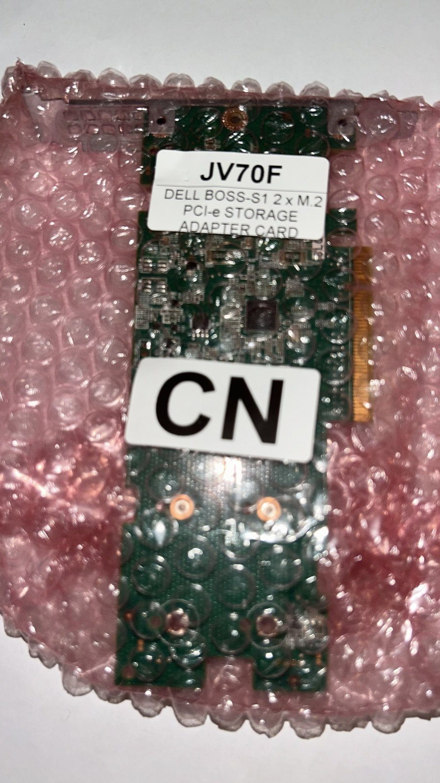 Dell JV70F BOSS-S1 2x M.2 SATA SSD PCIe Storage Adapter Card - Image 2