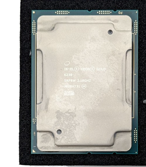 Intel Xeon Gold 6230 SRF8W 20-Core 2.10GHz LGA3647 Server Processor CPU