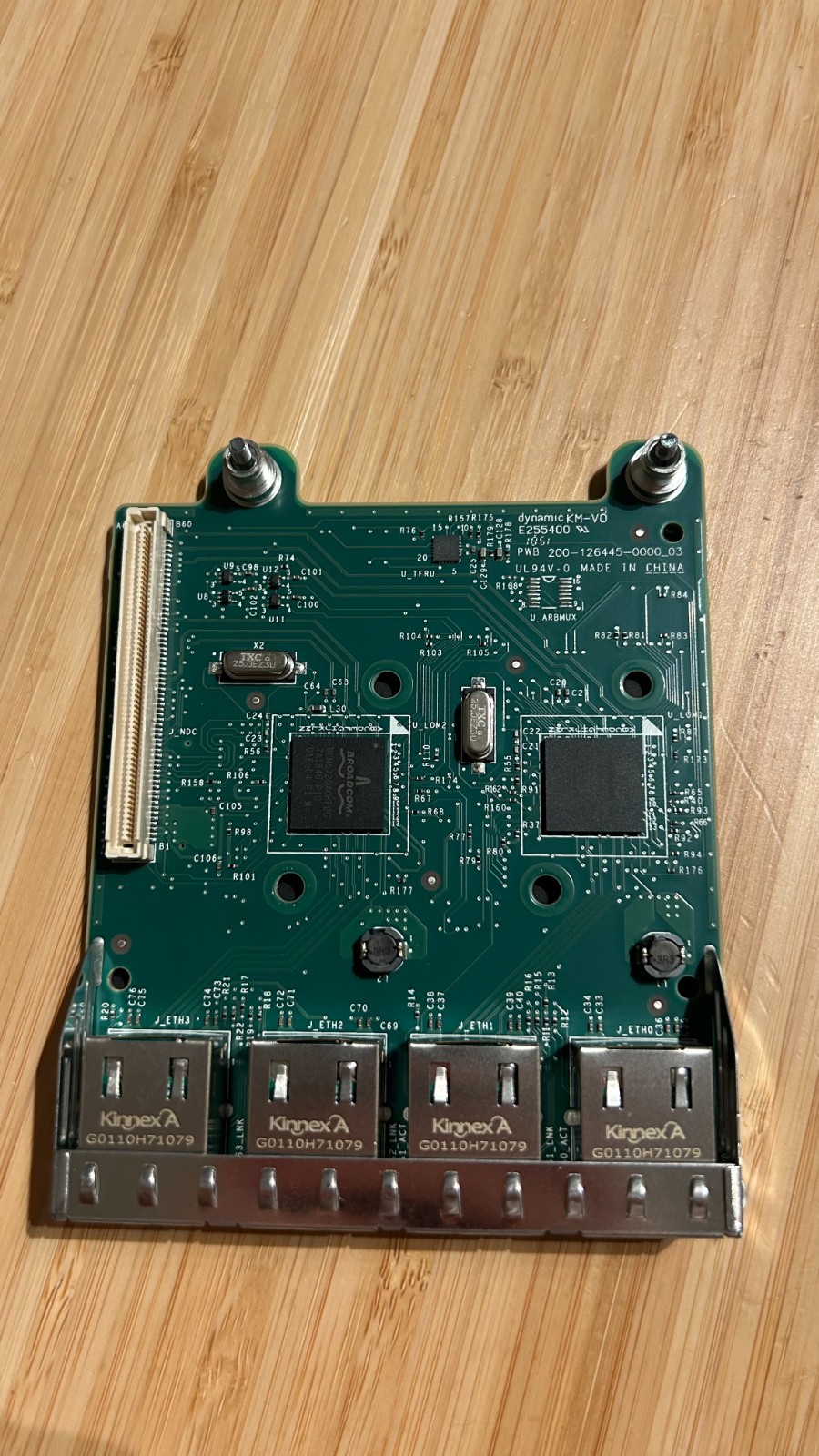 Dell 0FM487 Broadcom 5720 4x1Gb rNDC Network Card - usata - Image 2